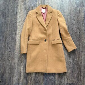 J. Crew Factory Regent Topcoat size 00 petite